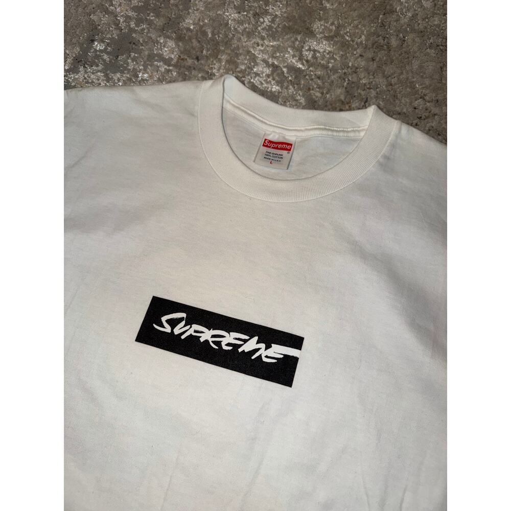 Supreme Futura Box Logo White Size Mens Large - Picture 3 of 8